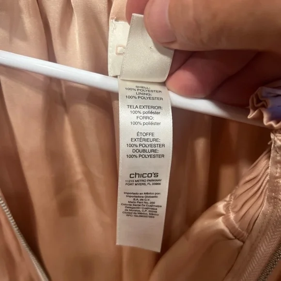 Chico’s polyester jacket size 2P in used condition - Picture 3 of 6